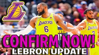 💥JUST ANNOUNCED! LEBRON JAMES UPDATE ON THE LAKERS! NEWS FROM LOS ANGELES LAKERS TODAY #lakers