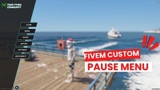 Fivem Custom Pause Menu Fivem Scripts | Tebex Scripts