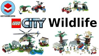 All LEGO City Wildlife Rescue 2021 Sets - LEGO Speed Build Review