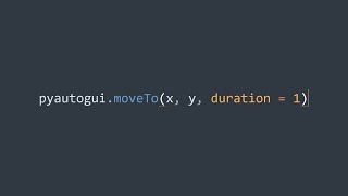 Python for Beginners: PyAutoGUI tutorial! #programming #python #coding #tutorial
