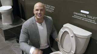 Chip Wade Highlights the KOHLER Cimarron Toilet at KBIS 2020