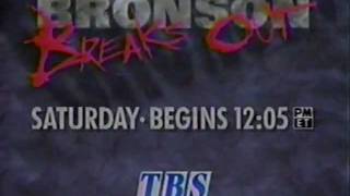 TBS 1994 Bronson Breaks Out Commercial: Assassination / Breakout / The Valachi Papers