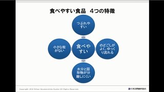 誤嚥しにくい、食べやすい食品　口腔ケアチャンネル　124