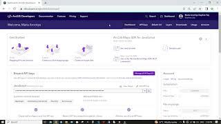 How to create ArcGIS JavaScript API key