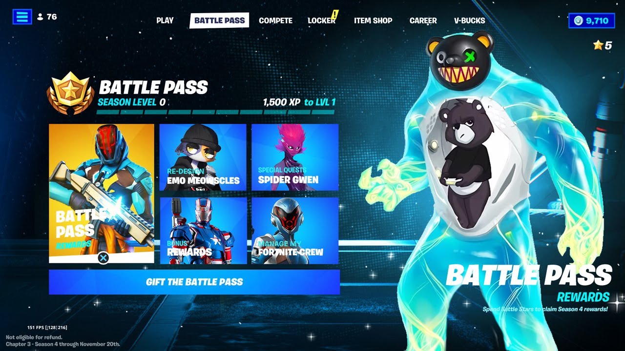 The Fortnite SEASON 4 Battle Pass LEAKED! - YouTube