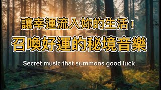 ［100%無廣告音樂 ✨吸引力法則］💫提升好運能量從耳邊開始🍀專屬你的「好運召喚」音樂 💖幸福立刻來敲門 #吸引力法則  #viralshort #2024