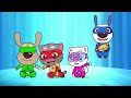 Talking Tom  Rumah Mainan Berhantu  Kartun Lucu ToBo Kids TV Bahasa