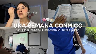 UNA SEMANA CONMIGO 🏫 universidad, nivelendo un curso, computación 🥲