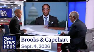 Brooks and Capehart on Trump calling Iran war 