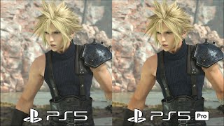 Final Fantasy VII REBIRTH - PS5 PRO Enhanced Gameplay & Comparison @ 4K 60ᶠᵖˢ ✔