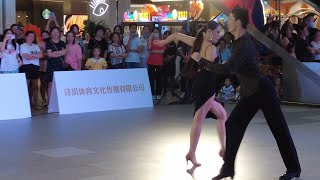 Handsome guy dancing with sexy Chinese girl - part 63