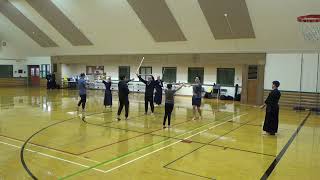 Bel Feb 21, 2025 Intermediate class and Kihon practice with the advanced class