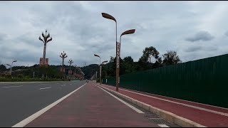 S3Ep1080 Cycling Sichuan Province Ya'an G318 Climb uphill Pass Jinjiguan Downhill Enter Ya'an City