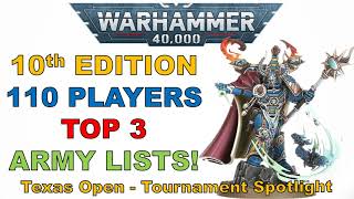 Thousand Sons 2ND and 3RD in BIG 40K GT!