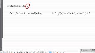 2 2 Function Notation