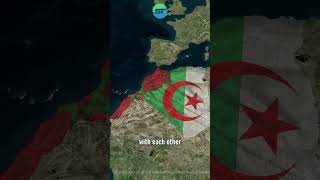 Why do Algeria and Morocco Hate Each Other? ⚔️ #shorts