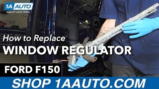 How to Replace Front Door Window Regulator 97-00 Ford F-150