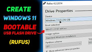 How to Create a Windows 11 Installation USB (Rufus Beginners Guide)