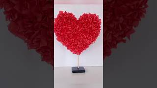 DIY Heart Desk Decor | Valentine Gift Ideas | Valentines Day Gifts for Him #shorts#valentinesday ❤️