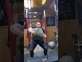 196kg/433lb Stones lifting training for Arnold Strongman Classic #shorts