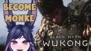 BECOMING MONKE. | Paro Plays Black Myth Wukong 1