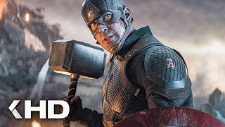 AVENGERS 4: ENDGAME Clip - Captain America Lifts Thor's Hammer Mjolnir (2019)