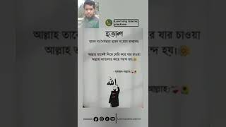 হতাশ হবেন না #islamicstatus #quran #dua #hadith #status #motivation #allah #trending #viral #shorts