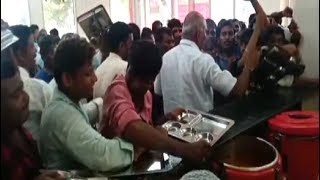 Watch: Andhra Official Beats Up People As Mob Swamps 'Anna Canteen'