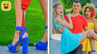 Genius Hacks for Lazy People! Funny Friends Prank Ideas by Mr Degree
