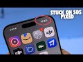 How to fix iPhone Stuck on SOS / No Signal / only emergency calla 