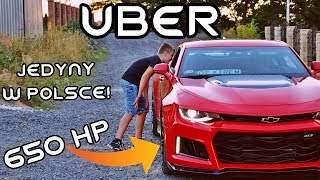 Reakcja pasażerów Ubera na Camaro ZL1 we Wrocławiu! | Hi_5