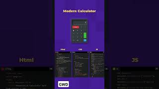 Calculator project 😊 #javascript #html #css #shorts #viralvideo #webdevelopment #programming