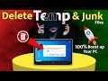 How to delete temporary files in laptop / PC | Clear Temporary/Cache Files on Windows 10/11