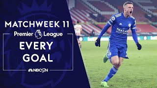 Every Premier League goal from Matchweek 11 | NBC Sports