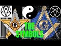 Meaning of Freemason Logo | Square, compass & G in the middle | The meaning of Pentagram & Yin Yang