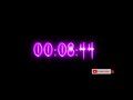 purple vampire neon timer 147 minutes stopwatch