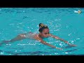 women solo free final fina world junior artistic swimming championships 2022