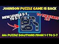 Johnson Puzzle Game Solutions | New Levels Solutions 5-1 To 5-7 | Mlbb |