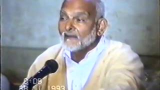 URS 1993 - Speech Khwaja Shamsuddin Azeemi