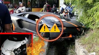 LAMBORGHINI CRASHES COMPILATION| SUPERCAR CRASHES