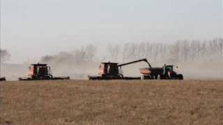 Swathing And Harvesting In Canada.wmv