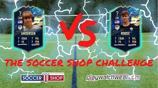 The Soccer Shop Challenge Episode 1 (PTFC) | Crossbar, Free Kicks, Volleys, Penalties