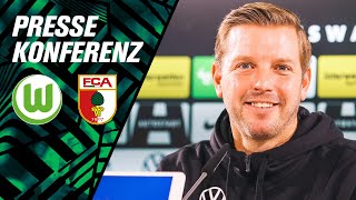 Bornauw & Mehmedi fit | PK mit Florian Kohfeldt & Marcel Schäfer | Wolfsburg - Augsburg | Bundesliga