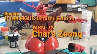 HGUC MSN-02 ZEONG RED COMET LIMITED GUNDAM MUSEUM