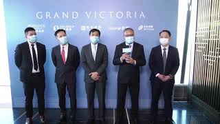 【香港地產廣告】 信置 會德豐 嘉華 世茂 爪哇 Grand Victoria 銷售短片 【五條煙】【唔知邊間發展商主力？】【黃生中間 應該是會德豐】【次次PC都5巨頭】【Media同事好大壓力】