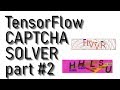 TensorFlow step by step object detection CAPTCHA solvert raining  part #2