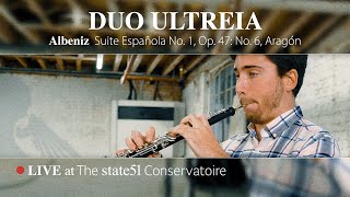 Duo Ultreia perform Albeniz: Suite Española - Aragón live at The state51 Conservatoire