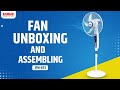 Unboxing Of SOGO Rechargeable Floor Fan (JPN-651R)