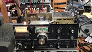 SWAN 700CX HAM BAND TRANSCEIVER WITH MATCHING SWAN POWER SUPPLY