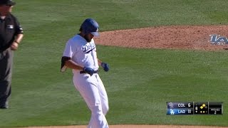 COL@LAD: Jansen drives an RBI double to center